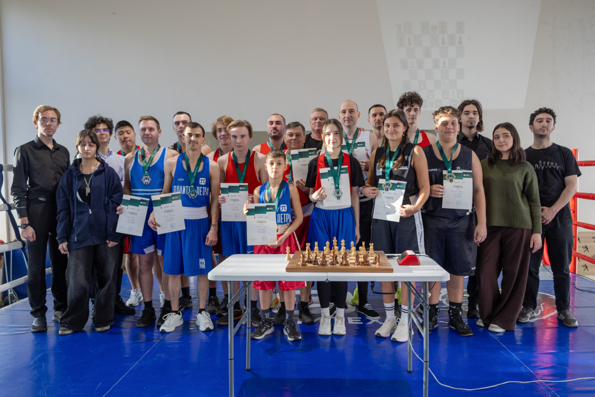 Турнир по шахбокс-фиту в Политехе