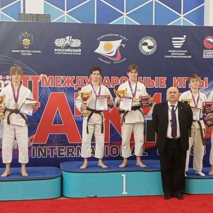 Золото студента СПбПУ на Международных играх по айкидо