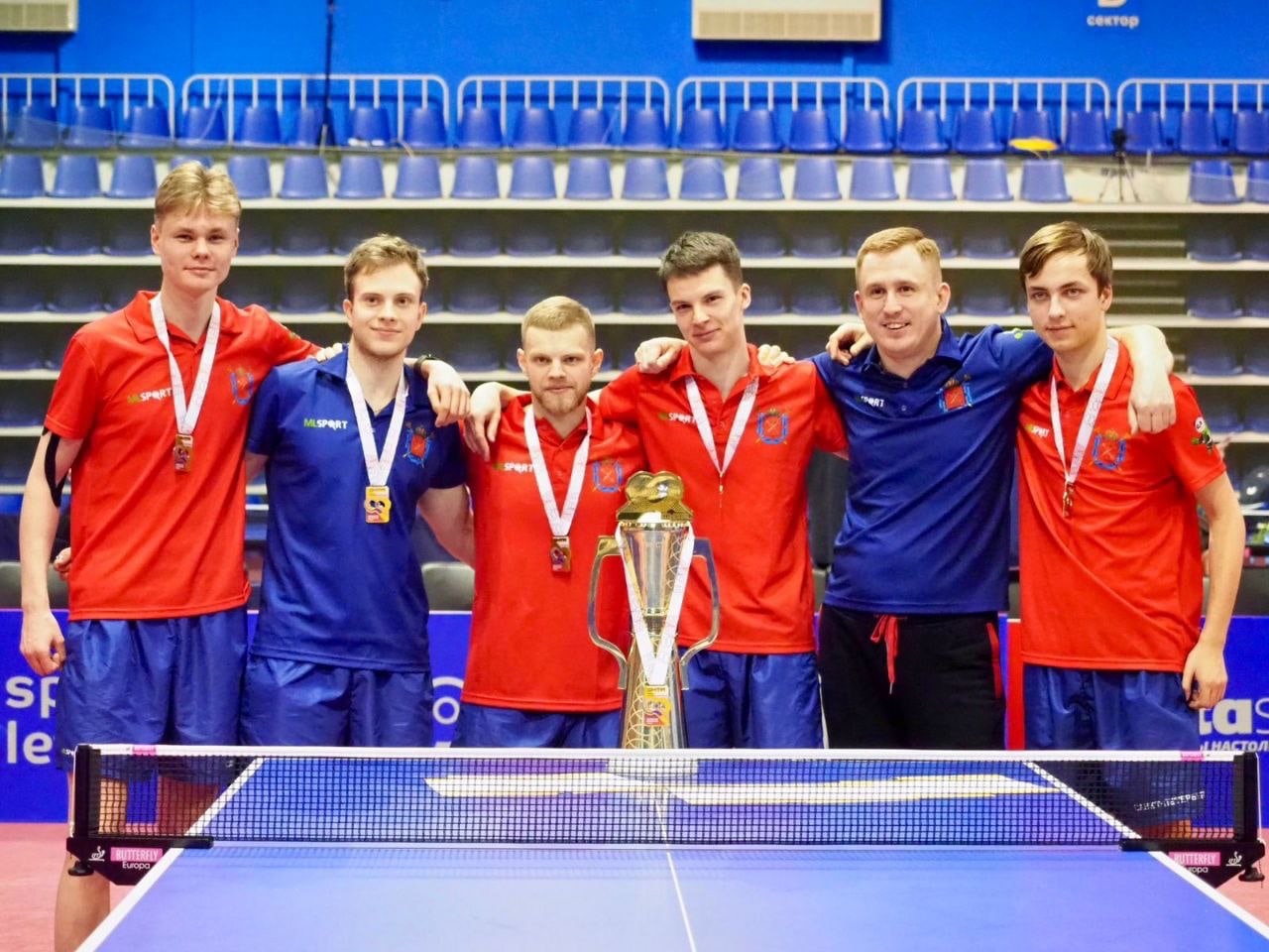 Политехники стали чемпионами России по теннису, а также в парном разряде забрали бронзу!