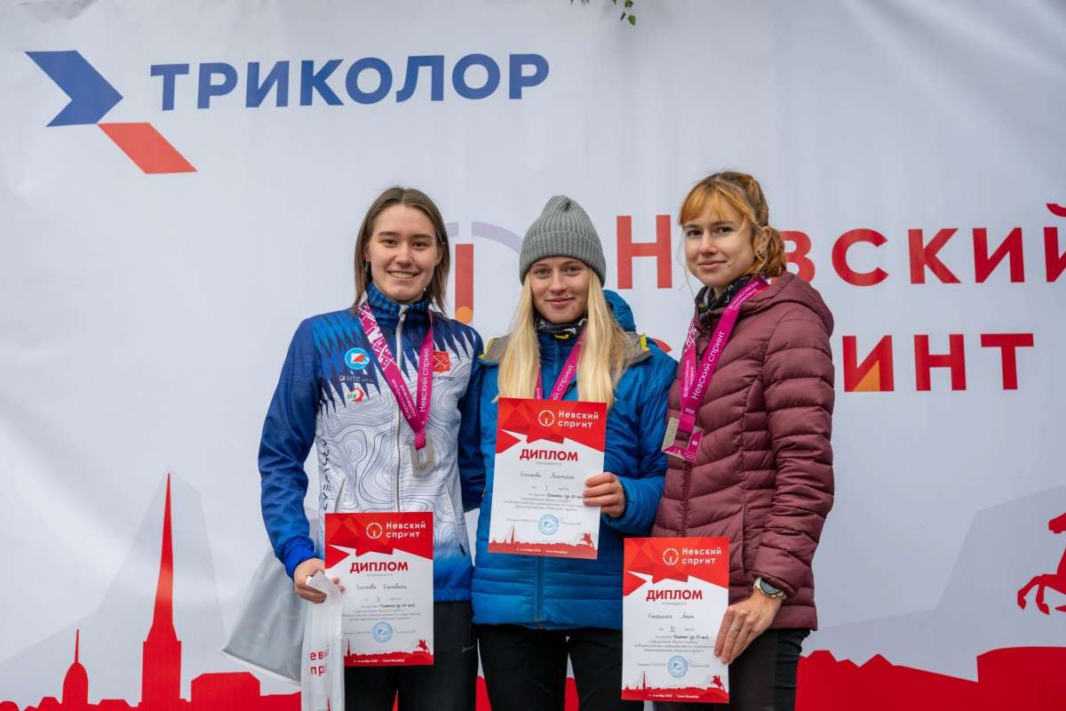 Призеры Всероссийских соревнований «Невский спринт»