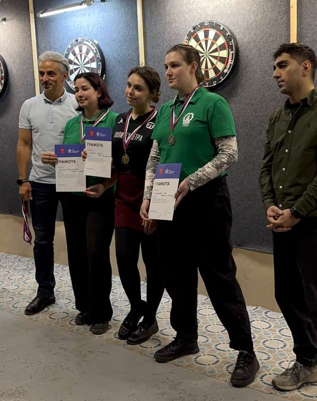 Изображение: Золото в дартсе на Чемпионате ВУЗов!
