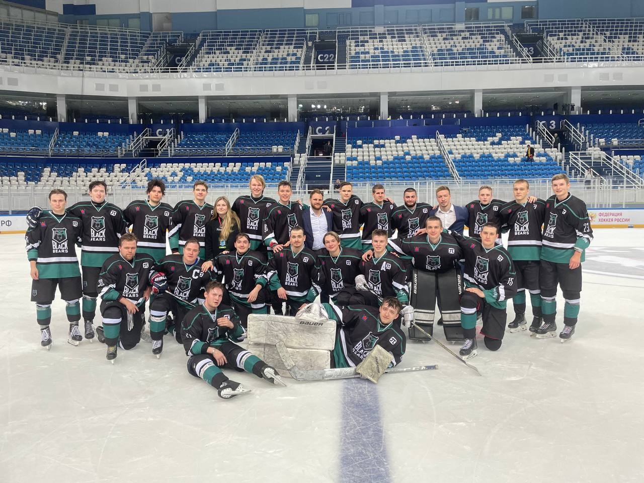 Хоккейный клуб «Черные Медведи - Политех» в пятерке сильнейших команд России сезона 23/24!